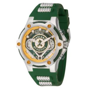 Relgio unissex MLB Oakland Athletics - 40 mm. Ao. Verde 43533