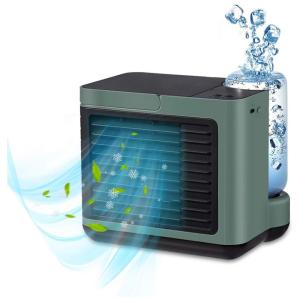 Climatizador de Ar, Individual, 3 Velocidades, USB, escuro, 110v, AVTON, Verde escuro