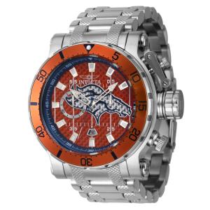 Relgio NFL Denver Broncos Masculino - 52mm. Ao 41633