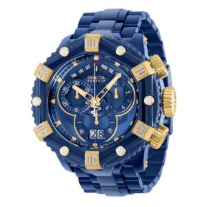 Relógio Masculino Reserve Huracan, Invicta 36633, Azul Escuro e Dourado