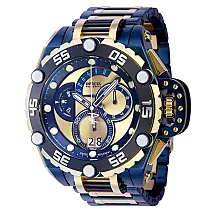 Relógio Masculino Flying Fox, Invicta 38733, Azul, Dourado e Preto