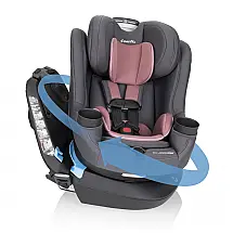 Cadeirinha Evenflo REO by Revolve360 Azul Rotativa 360° Compacta 1,8 a 18 kg