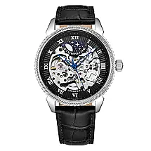Relógio Masculino Stuhrling Special Reserve 3983 Automático 40mm, Preto