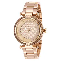 Relógio Feminino de Quartzo Bolt, Invicta 28933, Ouro Rosa