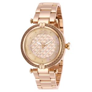 Relógio Feminino de Quartzo Bolt, Invicta 28933, Ouro Rosa