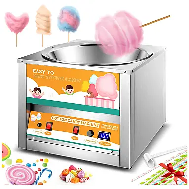 Máquina de Algodão Doce Elétrica