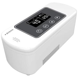 Mini Geladeira para Medicamentos 12V 24V 110V, 220V Bateria Recarregável Alarme Display LCD