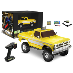 Carrinho de Controle Remoto Off Road 4WD, Escala 118, Idade Recomendada 14, PANDA HOBBY, Amarelo