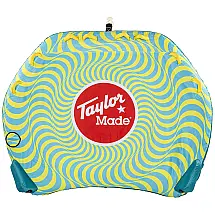 Boia Rebocável para 4 Pessoas com Conexão Pratica e Válvula Boston para Inflação Rápida, TaylorMade, Colorida