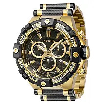 Relógio Masculino Analógico de Quartzo 54mm, Invicta Bolt 38143, Dourado