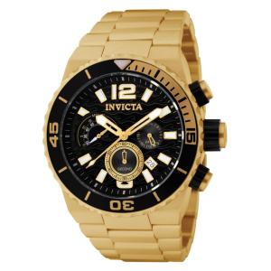 Relógio Masculino Pro Diver, Invicta 1343, Dourado e Preto