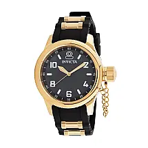 Relgio Pro Unissex - 43mm. Ouro. Preto 35343