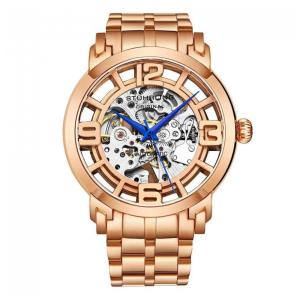 Relógio Masculino Stuhrling Winchester 3964 Automático 42mm, Ouro Rosa