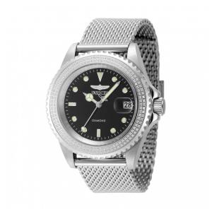 Relógio Masculino Invicta Elite Diamond Automático com 0,59 Quilates de Diamante, 40mm, Aço 48743