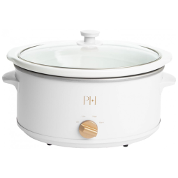 Paris Hilton Panela Elétrica Manual 5,7L com 3 Temperaturas e Revestimento Antiaderente Natural