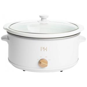 Paris Hilton Panela Elétrica Manual 5,7L com 3 Temperaturas e Revestimento Antiaderente Natural