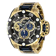 Relgio masculino Flying Fox Swiss Ronda 8040.N calibre - 52,5 mm. Ouro. Preto. Azul Escuro 36843