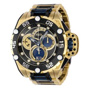 Relgio masculino Flying Fox Swiss Ronda 8040.N calibre - 52,5 mm. Ouro. Preto. Azul Escuro 36843