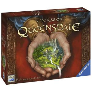 Ravensburger The Rise of Queensdale: Jogo de Tabuleiro Estratégico Legacy para Maiores de 12 Anos, Marrom