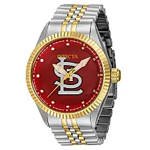Relgio masculino MLB St.. Ao. Ouro 42943