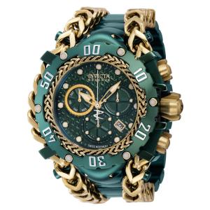 Relgio masculino Reserve Gladiator Swiss Ronda Z60 calibre - 58,3 mm. Ouro. Verde 43943