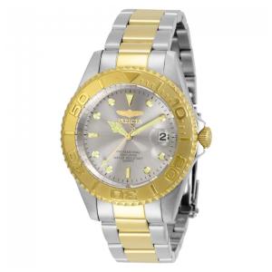 Relógio Masculino Pro Diver, Invicta 29943, Prata e Dourado