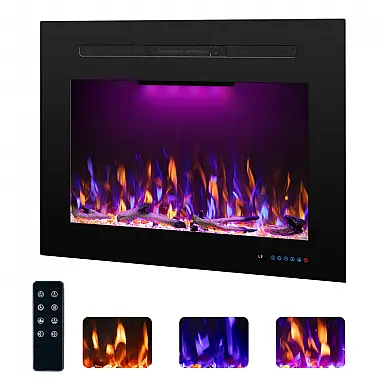 Lareira Elétrica de Embutir A53x90L