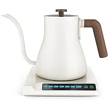 Chaleira Elétrica Seoukin em Aço Inoxidável com Controle de Temperatura, 110V, Bege