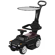 SOAR Carrinho de Passeio Infantil 3 em 1 com Guarda Sol e Alça Removível, 2 a 6 anos, Branco