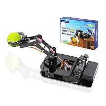 Kit Braço Robótico ACEBOTT 4 DOF com ESP32 - Controle Remoto via App, Compatível com Arduino, Educacional STEM para Crianças e Adultos
