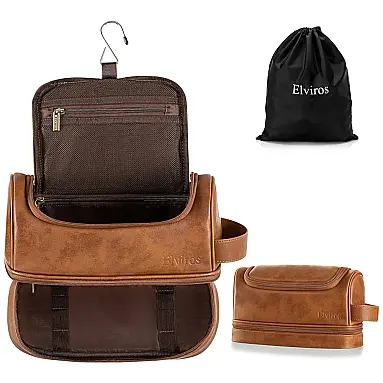 Necessaire Masculina Vintage de Couro