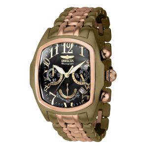 Relógio Masculino Invicta Lupah com Mostrador Madrepérola 44, Caqui e Ouro Rosa 43153