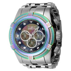 Relógio Masculino com Pulseira de Aço Inoxidável, Invicta Bolt Zeus, Cinza 43353