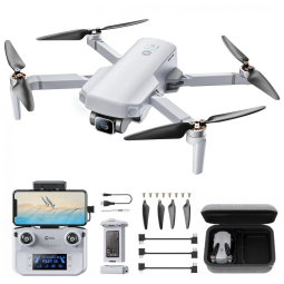 Drone com Câmera 4K para Adultos, 249g FAA Compatível, Dobrável FPV RC Quadcopter, Sensor de 1200W, Retorno Automático, Holy Stone, Branco