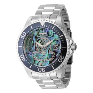 Relgio masculino Pro automtico com mostrador Abalone - 47 mm. Ao ZG-23453