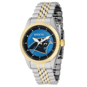 Relgio feminino NFL Carolina Panthers 36 mm. Ao. Ouro 42553