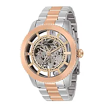 Relgio masculino Objet D Art Automtico - 45 mm. Ao. Ouro Rosa ZG-27553