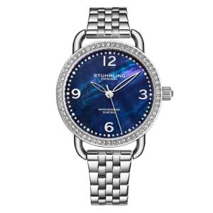 Relógio Feminino Stuhrling Symphony 3955 Quartzo 38mm, Prata Clássico