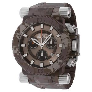 Relógio Masculino das Forças da Coalizão, Invicta 41753, Marrom e Revestimento Aquático