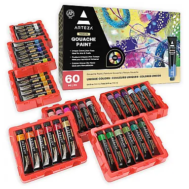 Kit de Tinta Guache Profissional