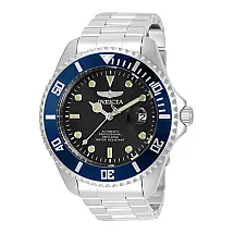 Relógio Masculino Pro Diver Automático, Invicta 35853, Prata e Azul