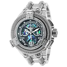 Invicta Reserve King Python Relógio Masculino 50 mm, Calibre Ronda 8040.N, Diamante 0,33 ct, Mostrador Abalone