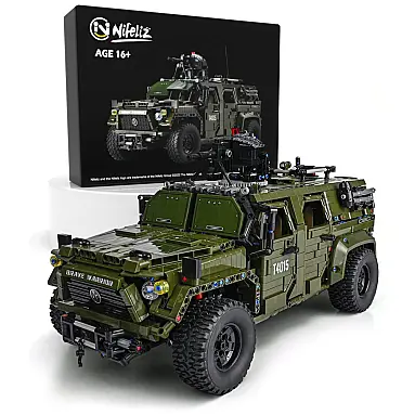 Kit de Construção Carro Militar