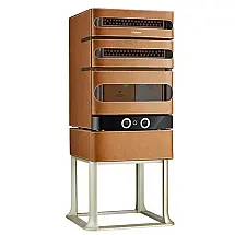Gabinete Humidor Elétrico Afidano L3 Marrom com Controle Temperatura e Umidade 250 Charutos 240V