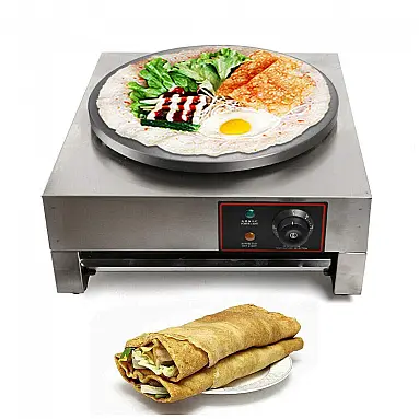 Máquina de Crepe Elétrica antiaderente