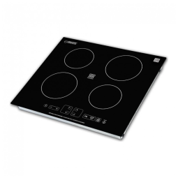 Cooktop Elétrico de Indução para Embutir 24" 60 cm, com 4 Queimadores e 9 Níveis, 220V 7400W, Equator BIC 244, Preto