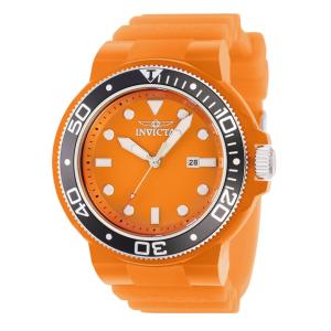 Relgio Masculino Profissional Invicta - Laranja 51,5mm - Modelo 38063