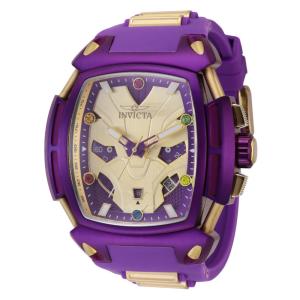 Relgio masculino Marvel Thanos - 53 mm. Ouro. Roxo 43163