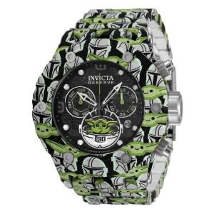 Relógio Masculino de Quartzo Star Wars The Child, Invicta 35163, Verde e Revestimento Aquático