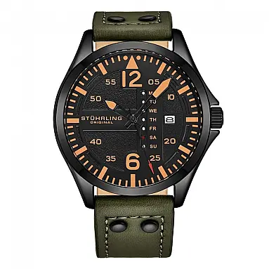 Relógio Aviador Stuhrling Aeronaut 43mm